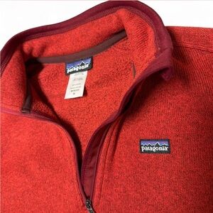 Patagonia 1/4 zip better sweater womens size medium activewear